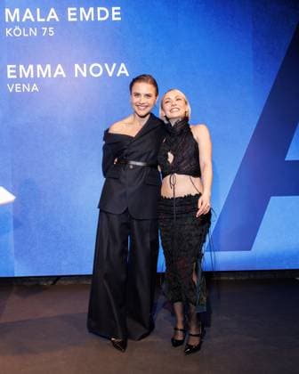 Event - Deutscher Filmpreis 2025 Nominiertenabend Mala Emde und Emma Drogunova beim Nominiertenabend des Deutschen Filmpreises 2025 in der Fotografiska am 05.04.2025 in Berlin. Copyright: xEventpressxKochanx