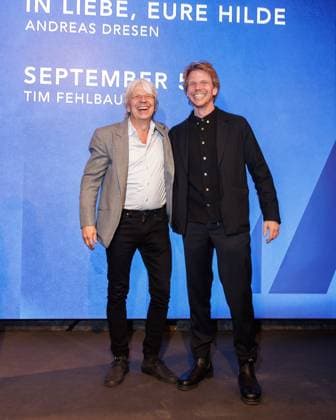 Event - Deutscher Filmpreis 2025 Nominiertenabend Andreas Dresen und Tim Fehlbaum beim Nominiertenabend des Deutschen Filmpreises 2025 in der Fotografiska am 05.04.2025 in Berlin. Copyright: xEventpressxKochanx