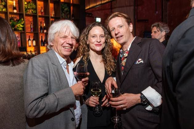 Event - Deutscher Filmpreis 2025 Nominiertenabend Andreas Dresen, Anne Ratte-Polle und Alexander Scheer beim Nominiertenabend des Deutschen Filmpreises 2025 in der Fotografiska am 05.04.2025 in Berlin. Copyright: xEventpressxKochanx