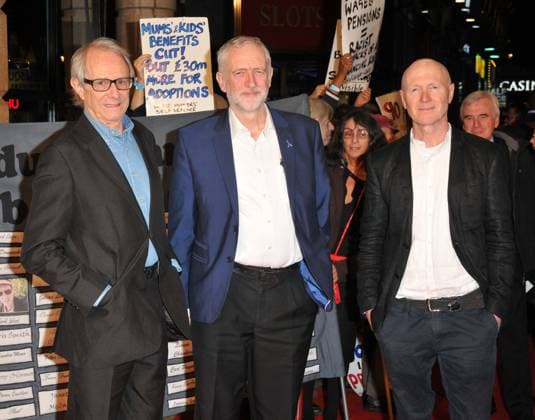 I, Daniel Blake London premiere Ken Loach, Jeremy Corbyn MP and Paul Laverty at the I, Daniel Blake The People s Premiere , Vue West End cinema, Leicester Square, London, England, UK, on Tuesday 18 October 2016. CAP CAN CAN London UK Great Britain Copyright: xCanxNguyen CapitalxPicturesx