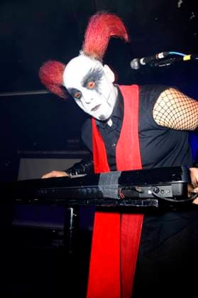 Das Ich performing Electrowerkz LONDON, ENGLAND - JANUARY 9: Bruno Kramm of Das Ich performing at Electrowerkz on January 9, 2016 in London, England. CAP MAR Martin Harris Great Britain Copyright: xMartinxHarris CapitalxPicturesx