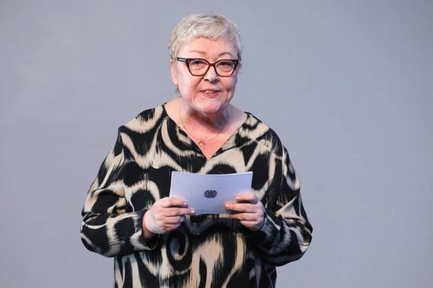 Ausstellungseröffnung Staatssicherheitsinhaftierung Porträt 2023 - 2024 in Berlin Berlin, 8.4..2025 SED-Opferbeauftragte des Bundestages, Evelyn Zupke bei der Ausstellungseröffnung Staatssicherheitsinhaftierung Porträt 2023 - 2024 im Paul-Löbe-Haus in Berlin Berlin Deutschland Copyright: xMatthiasxGränzdörferx
