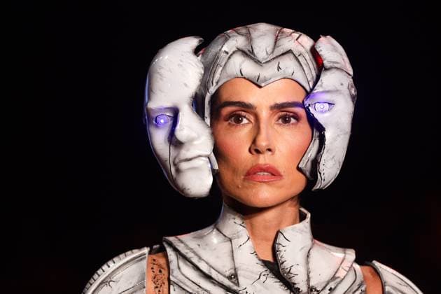 Sao Paulo Fashion Week Brazilian actress Deborah Secco during the Dario Mittmann show at the N59 edition of Sao Paulo Fashion Week, held at Shopping JK Iguatemi, in Vila Olimpia, west side of Sao Paulo, this Tuesday, April 8. SoO PAULO SoO PAULO Brazil Copyright: xMarinaxUezimax