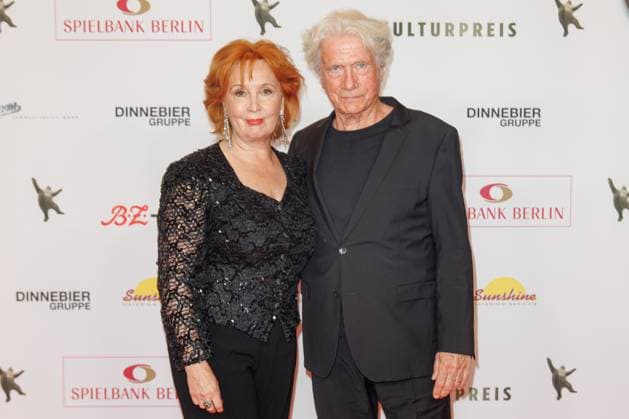 Preisverleihung - B.Z.-Kulturpreis Verena Wengler und Jürgen Prochnow beim B.Z.-Kulturpreis 2025 im Theater am Potsdamer Platz am 08.04.2025 in Berlin. Copyright: xEventpressxKochanx
