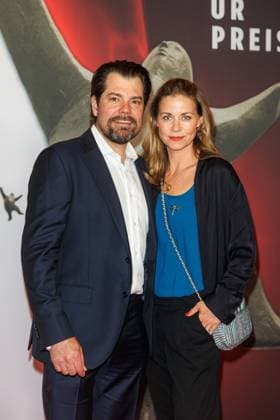 Preisverleihung - B.Z.-Kulturpreis Daniel Fehlow und Jessica Ginkel beim B.Z.-Kulturpreis 2025 im Theater am Potsdamer Platz am 08.04.2025 in Berlin. Copyright: xEventpressxKochanx