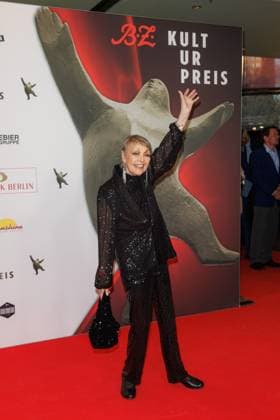 Preisverleihung - B.Z.-Kulturpreis Barbara Schöne beim B.Z.-Kulturpreis 2025 im Theater am Potsdamer Platz am 08.04.2025 in Berlin. Copyright: xEventpressxKochanx
