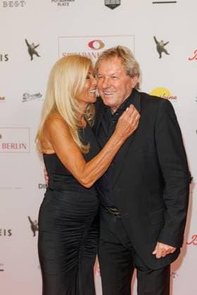 Preisverleihung - B.Z.-Kulturpreis Ute Brink und Bernhard Brink beim B.Z.-Kulturpreis 2025 im Theater am Potsdamer Platz am 08.04.2025 in Berlin. Copyright: xEventpressxKochanx