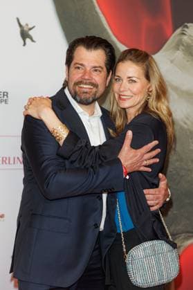Preisverleihung - B.Z.-Kulturpreis Daniel Fehlow und Jessica Ginkel beim B.Z.-Kulturpreis 2025 im Theater am Potsdamer Platz am 08.04.2025 in Berlin. Copyright: xEventpressxKochanx