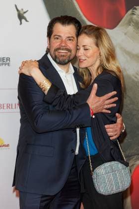 Preisverleihung - B.Z.-Kulturpreis Daniel Fehlow und Jessica Ginkel beim B.Z.-Kulturpreis 2025 im Theater am Potsdamer Platz am 08.04.2025 in Berlin. Copyright: xEventpressxKochanx