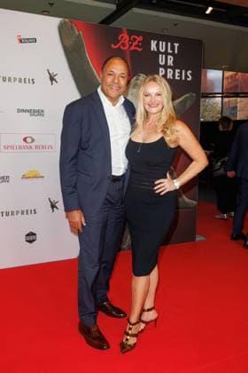 Preisverleihung - B.Z.-Kulturpreis Alexander Seidel und Sita Seidel beim B.Z.-Kulturpreis 2025 im Theater am Potsdamer Platz am 08.04.2025 in Berlin. Copyright: xEventpressxKochanx