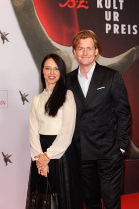 Preisverleihung - B.Z.-Kulturpreis Nadja Jo Klapper und Johannes Heinrichs beim B.Z.-Kulturpreis 2025 im Theater am Potsdamer Platz am 08.04.2025 in Berlin. Copyright: xEventpressxKochanx