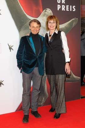 Preisverleihung - B.Z.-Kulturpreis Wolfgang Bahro und Barbara Bahro beim B.Z.-Kulturpreis 2025 im Theater am Potsdamer Platz am 08.04.2025 in Berlin. Copyright: xEventpressxKochanx