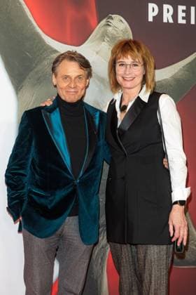Preisverleihung - B.Z.-Kulturpreis Wolfgang Bahro und Barbara Bahro beim B.Z.-Kulturpreis 2025 im Theater am Potsdamer Platz am 08.04.2025 in Berlin. Copyright: xEventpressxKochanx