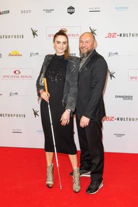 Preisverleihung - B.Z.-Kulturpreis Elena Semechin und Phillip Semechin beim B.Z.-Kulturpreis 2025 im Theater am Potsdamer Platz am 08.04.2025 in Berlin. Copyright: xEventpressxKochanx