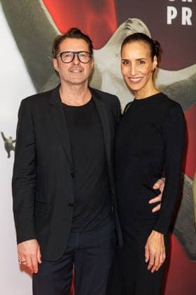 Preisverleihung - B.Z.-Kulturpreis Bruno Eyron und Dr. Friederike Dirscherl beim B.Z.-Kulturpreis 2025 im Theater am Potsdamer Platz am 08.04.2025 in Berlin. Copyright: xEventpressxKochanx