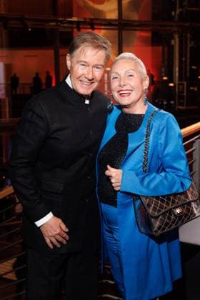 Preisverleihung - B.Z.-Kulturpreis Ulrich Meyer und Georgia Tornow beim B.Z.-Kulturpreis 2025 im Theater am Potsdamer Platz am 08.04.2025 in Berlin. Copyright: xEventpressxKochanx