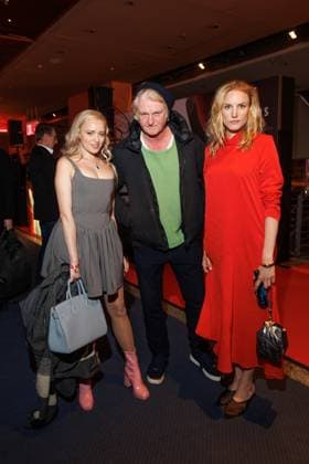 Preisverleihung - B.Z.-Kulturpreis Anne-Marie Waldeck, Detlev Buck und Isabel Thierauch beim B.Z.-Kulturpreis 2025 im Theater am Potsdamer Platz am 08.04.2025 in Berlin. Copyright: xEventpressxKochanx