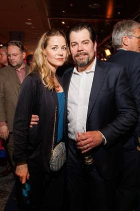 Preisverleihung - B.Z.-Kulturpreis Jessica Ginkel und Daniel Fehlow beim B.Z.-Kulturpreis 2025 im Theater am Potsdamer Platz am 08.04.2025 in Berlin. Copyright: xEventpressxKochanx
