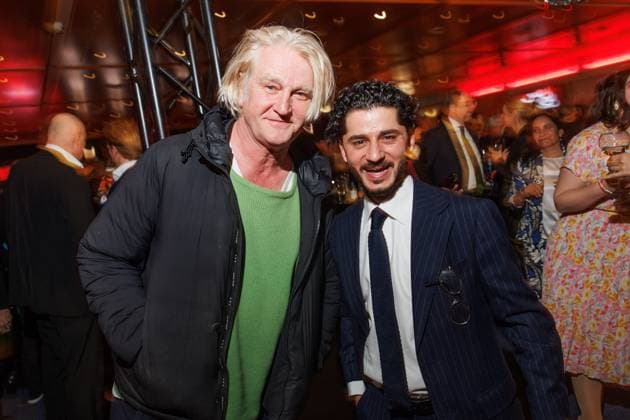 Preisverleihung - B.Z.-Kulturpreis Detlev Buck und Rauand Taleb beim B.Z.-Kulturpreis 2025 im Theater am Potsdamer Platz am 08.04.2025 in Berlin. Copyright: xEventpressxKochanx