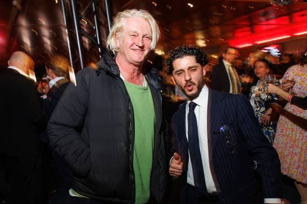 Preisverleihung - B.Z.-Kulturpreis Detlev Buck und Rauand Taleb beim B.Z.-Kulturpreis 2025 im Theater am Potsdamer Platz am 08.04.2025 in Berlin. Copyright: xEventpressxKochanx