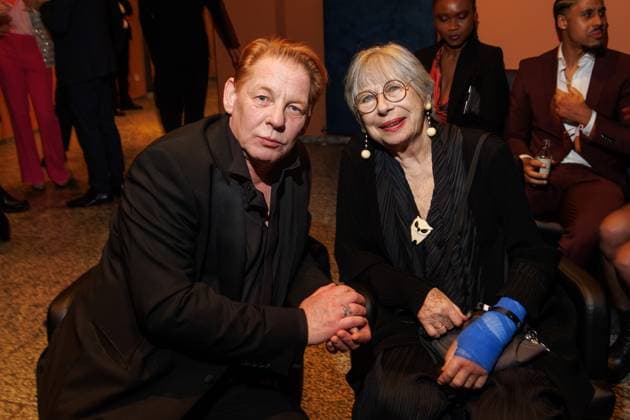 Preisverleihung - B.Z.-Kulturpreis Ben Becker und Monika Hansen beim B.Z.-Kulturpreis 2025 im Theater am Potsdamer Platz am 08.04.2025 in Berlin. Copyright: xEventpressxKochanx