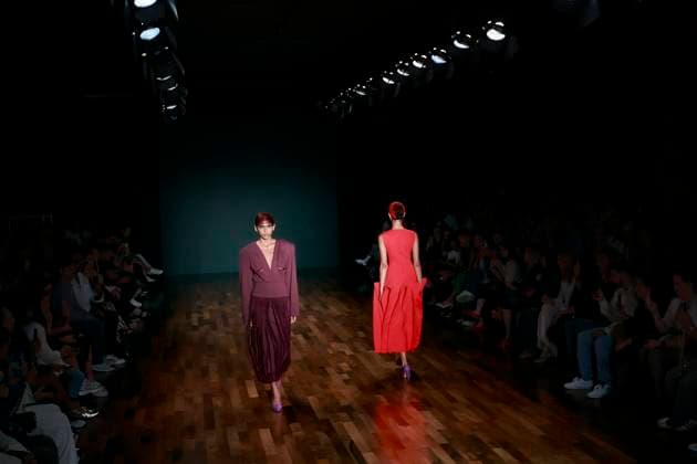 Sao Paulo Fashion Week N59 In Sao Paulo, Brazil, on April 9, 2025, a fashion show by designer Weider Silverio takes place at Sao Paulo Fashion Week N59 at JK Iguatemi in Vila Olimpia. Sao Paulo Sao Paulo Brasil  Copyright: xThenews2x originalFilename: thenews2-fashions250409_npU45.jpg