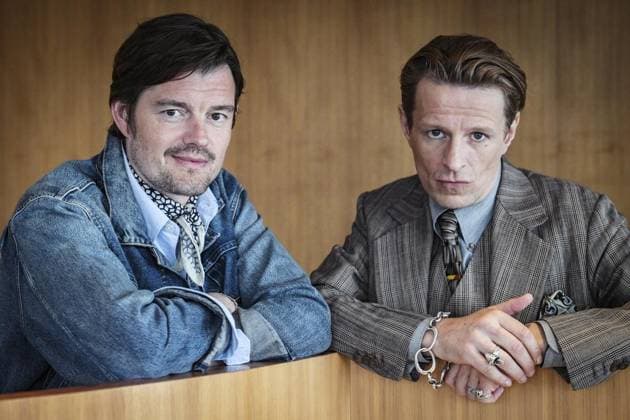 Entertainment Themen der Woche KW15 Entertainment Bilder des Tages Schauspieler Sam Riley und Alexander Alex Scheer ** NUR FÜR REDAKTIONELLE ZWECKE ** EDITORIAL USE ONLY **<p>Schauspieler Sam Riley und Alexander Alex Scheer, fotografiert am 09. April 2025 in Berlin. Berlin Berlin Berlin Copyright: MaurizioxGambarini *** Actors Sam Riley and Alexander Alex Scheer FOR EDITORIAL PURPOSES ONLY EDITORIAL USE ONLY p Actors Sam Riley and Alexander Alex Scheer, photographed on April 09, 2025 in Berlin Berlin Berlin Berlin Copyright MaurizioxGambarini Copyright: MaurizioxGambarini doc804zqsw7b2o8m1ojhth ,EDITORIAL USE ONLY