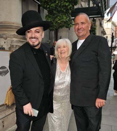 Fat Tony s I Don t Take Requests new book launch party Boy George, Dawn Marnoch and Fat Tony at the Fat Tony s I Don t Take Requests new book launch party, The Aubrey, Knightsbridge, on Wednesday 25 May 2022 in London, England, UK. CAP CAN CAN London UK Great Britain Copyright: xCanxNguyen CapitalxPicturesx