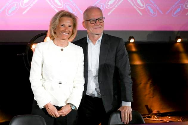 PressConference of the 78th Cannes International Film Festival Iris Knobloch Thierry Fremaux PressConference of the 78th Cannes International Film Festival 442802 2025 04 10 Paris France  Copyright: xSergexArnalx xStarfacex STAR_442802_016