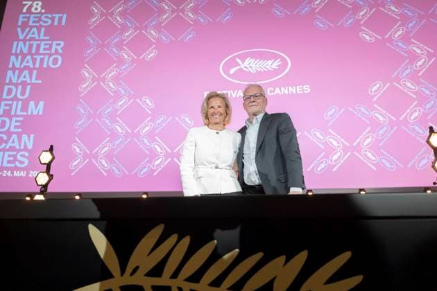Thierry Frémaux and Iris Knobloch, president of the Cannes Film Festival, announce the selection of the 78th Cannes Film Festival at a press conference at the UGC Montparnasse cinema in Paris Thierry Frémaux, general delegate of the festival, Iris Knobloch, president of the Cannes Film Festival, La sélection du 78ème Festival de Cannes 13 24 mai 2025 présentée lors dune conférence de presse au cinéma UGC Montparnasse à Paris, le 10 avril 2025 Olivier Borde Bestimage The selection of the 78th Cannes Film Festival May 13 24, 2025 presented during a press conference at the UGC Montparnasse cinema in Paris, on April 10, 2025 Paris France Copyright: xOLIVIERxBORDEx xBESTIMAGExOLIVIERxBORDEx xBESTIMAGEx
