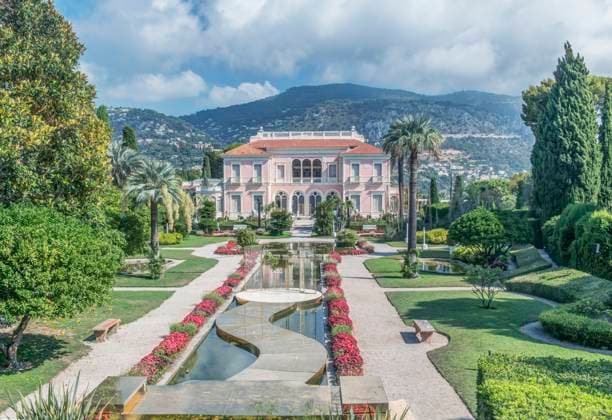 France, Provence. Saint-Jean-Cap-Ferrat, Villa Ephrussi de Rothschild. (Editorial Use Only)  Copyright: xRobxTilleyx x EU09 RTI0126