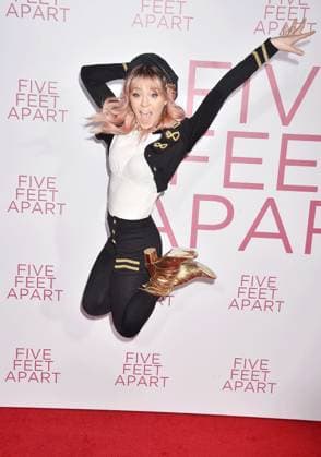 Five Feet Apart LA film premiere arrivals WESTWOOD, CA - MARCH 07: Lindsey Stirling attends the Premiere Of Lionsgate s Five Feet Apart at Fox Bruin Theatre on March 07, 2019 in Los Angeles, California. CAP ROT TM TM ROT Westwood CA USA Copyright: xTonyxMichaels ROT CapitalxPicturesx