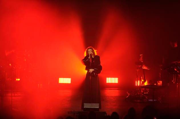 Goldfrapp performing at Camden Roundhouse LONDON, ENGLAND - MARCH 27: Alison Goldfrapp of Goldfrapp performing at Camden Roundhouse on March 27, 2017 in London, England. CAP MAR MAR Great Britain Copyright: xMartinxHarris CapitalxPicturesx