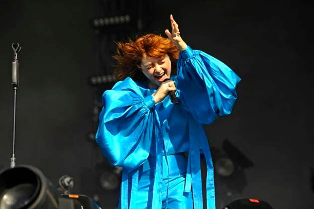 Goldfrapp performing at British Summer Time 2018 LONDON, ENGLAND - JULY 7: Alison Goldfrapp of Goldfrapp performing at British Summer Time, Hyde Park on July 7, 2018 in London, England. CAP MAR MAR Great Britain Copyright: xMartinxHarris CapitalxPicturesx