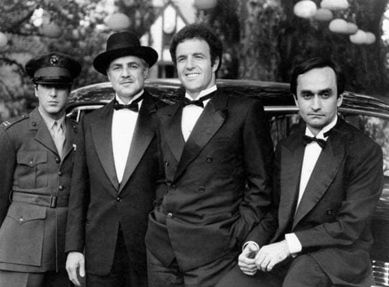 Archivbilder der Woche KW15 James Caan dies at 82 The Godfather (1972) Al Pacino, James Caan, Marlon Brando & John Cazale - - - EDITORIAL USE ONLY Copyright: xCAP KFSx