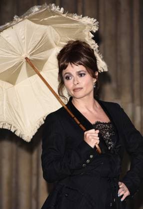 Helena Bonham Carter BFI LOVE Photocall LONDON, ENGLAND - Helena Bonham Carter launches BFI LOVE with a screening of her film A Room With A View at The British Museum, London, England, UK on 27th August 2015 as part of an open-air cinema preview weekend ahead of the Season at The BFI Southbank which runs from October to December 2015. Bonham Carter is pictured with her original parasol from the film. CAP MB PP Michael Ball PP London Herts England Copyright: xMichaelxBall PP CapitalxPicturesx