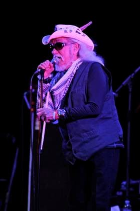 Dr Hook performing at indigo2 LONDON, ENGLAND - MAY 15: Ray Sawyer of Dr Hook performing at indigo2 on May 15, 2015 in London, England. CAP MAR Martin Harris Great Britain Copyright: xMartinxHarris CapitalxPicturesx
