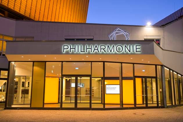 Philharmonie, Kulturforum, Tiergarten, Mitte, Berlin, Deutschland