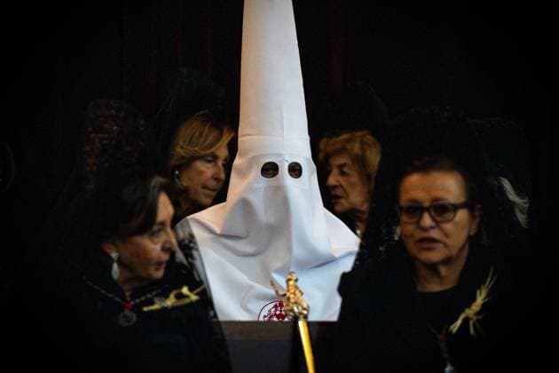 News Themen der Woche KW15 News Bilder des Tages April 13, 2025, Madrid, Madrid, SPAIN: Procession of the Borriquito , celebration in Madrid on Palm Sunday, the first major day of Holy Week, the most important Catholic holiday in Spain. Madrid SPAIN - ZUMAc270 20250413_zip_c270_005 Copyright: xDavidxCruzxSanzx