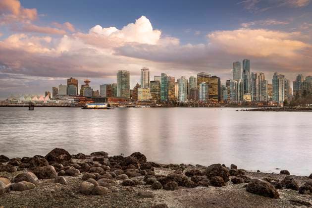 Vancouver British Columbia Canada downtown cityscape Canada, British Columbia, Vancouver CR_KSWG250412-1701085-01