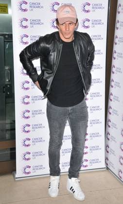 Jog-On to Cancer Part 4 annual charity party Jake Hall attends the James Ingham s Jog-On to Cancer Part 4 annual charity party, Kensington Roof Gardens, Kensington High Street, London, UK, on Thursday 07 April 2016. CAP CAN CAN London UK Great Britain Copyright: xCanxNguyen CapitalxPicturesx