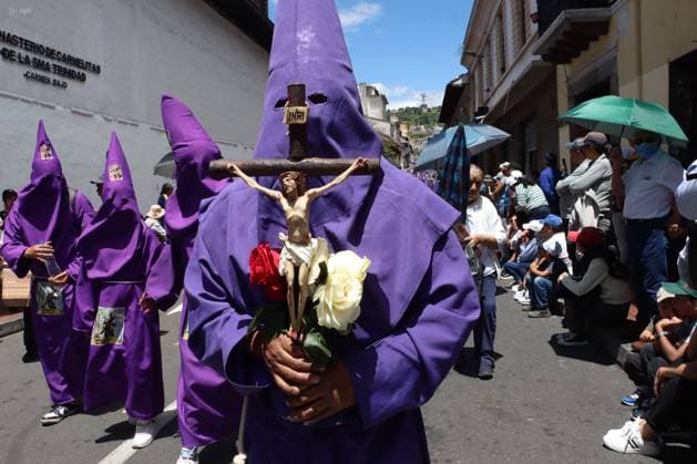 News Themen der Woche KW16 News Bilder des Tages PROCESION JESUS DEL GRAN PODER Quito, Friday, April 18, 2025 Procession of Jesus del Gran Poder, walks through the streets of the historic center of the capital under the gaze of thousands of faithful Photos API Rolando Enriquez Quito Pichincha Ecuador REL PROCESIONJESUSUSDELGRANPODER fea2f87cf3c9b20e271e3779c612820a Copyright: xROLANDOxENRIQUEZx
