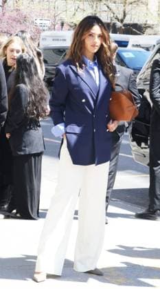 April 17, 2025 Eiza Gonzalez attend Ralph Lauren Collection 2025 Fall Show at Jack Shainman Gallery in New York. April 17, 2025 Copyright: xRW Mediapunchx