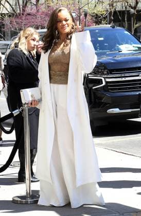 April 17, 2025 Audra Day attend Ralph Lauren Collection 2025 Fall Show at Jack Shainman Gallery in New York. April 17, 2025 Copyright: xRW Mediapunchx