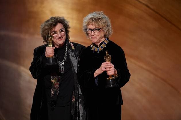 Telecast of The 92nd Oscars Nancy Haigh and Barbara Ling accept the OscarÂ® for Production Design during the live ABC Telecast of The 92nd OscarsÂ® at the DolbyÂ® Theatre in Hollywood, CA on Sunday, February 9, 2020. Hollywood CA USA Copyright: xBlainexOhigashix