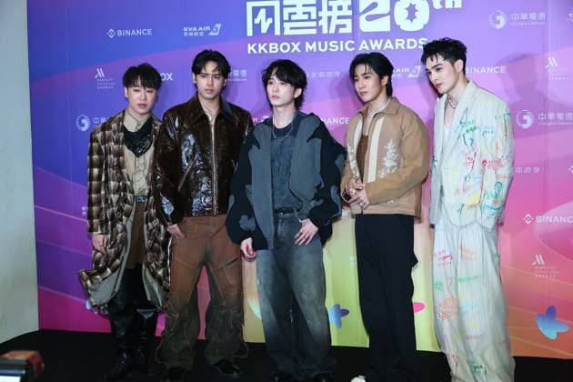 KKBOX Music Awards in Taipei TAIPEI, CHINA - APRIL 19, 2025 - A Glimpse of the KKBOX Music Awards in Taipei, China on April 19, 2025. Taipei Taiwan China  Copyright: xCFOTOx i1745137245205