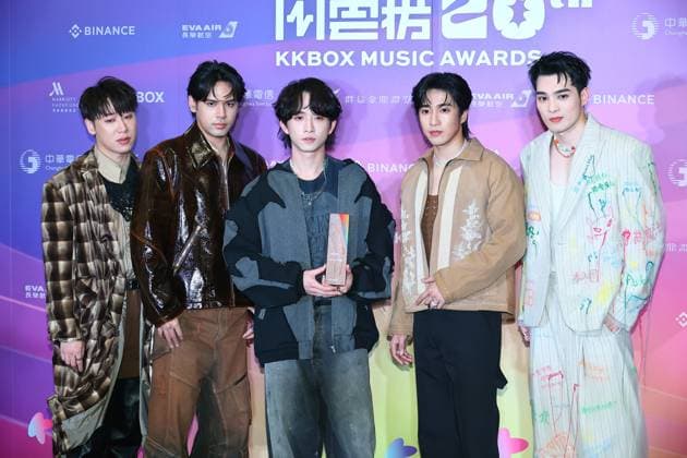 KKBOX Music Awards in Taipei TAIPEI, CHINA - APRIL 19, 2025 - A Glimpse of the KKBOX Music Awards in Taipei, China on April 19, 2025. Taipei Taiwan China  Copyright: xCFOTOx i1745137245664