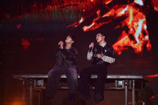 KKBOX Music Awards in Taipei TAIPEI, CHINA - APRIL 19, 2025 - A Glimpse of the KKBOX Music Awards in Taipei, China on April 19, 2025. Taipei Taiwan China  Copyright: xCFOTOx i1745137346616