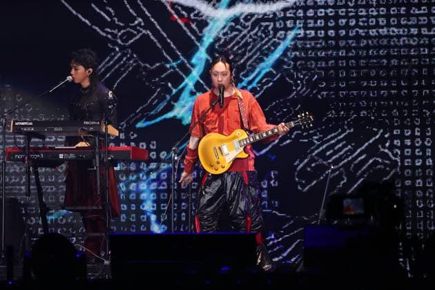 KKBOX Music Awards in Taipei TAIPEI, CHINA - APRIL 19, 2025 - A Glimpse of the KKBOX Music Awards in Taipei, China on April 19, 2025. Taipei Taiwan China  Copyright: xCFOTOx i1745137347907