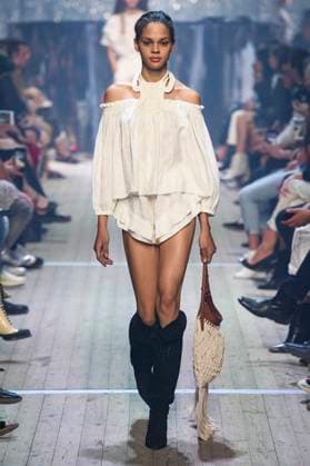 Isabel Marant show at Paris Fashion Week Isabel Marant Paris Fashion Week, Ready to Wear, Spring Summer 2019. Paris, France in September 2018. CAP GOL GOL Paris France Copyright: xRickxGold CapitalxPicturesx